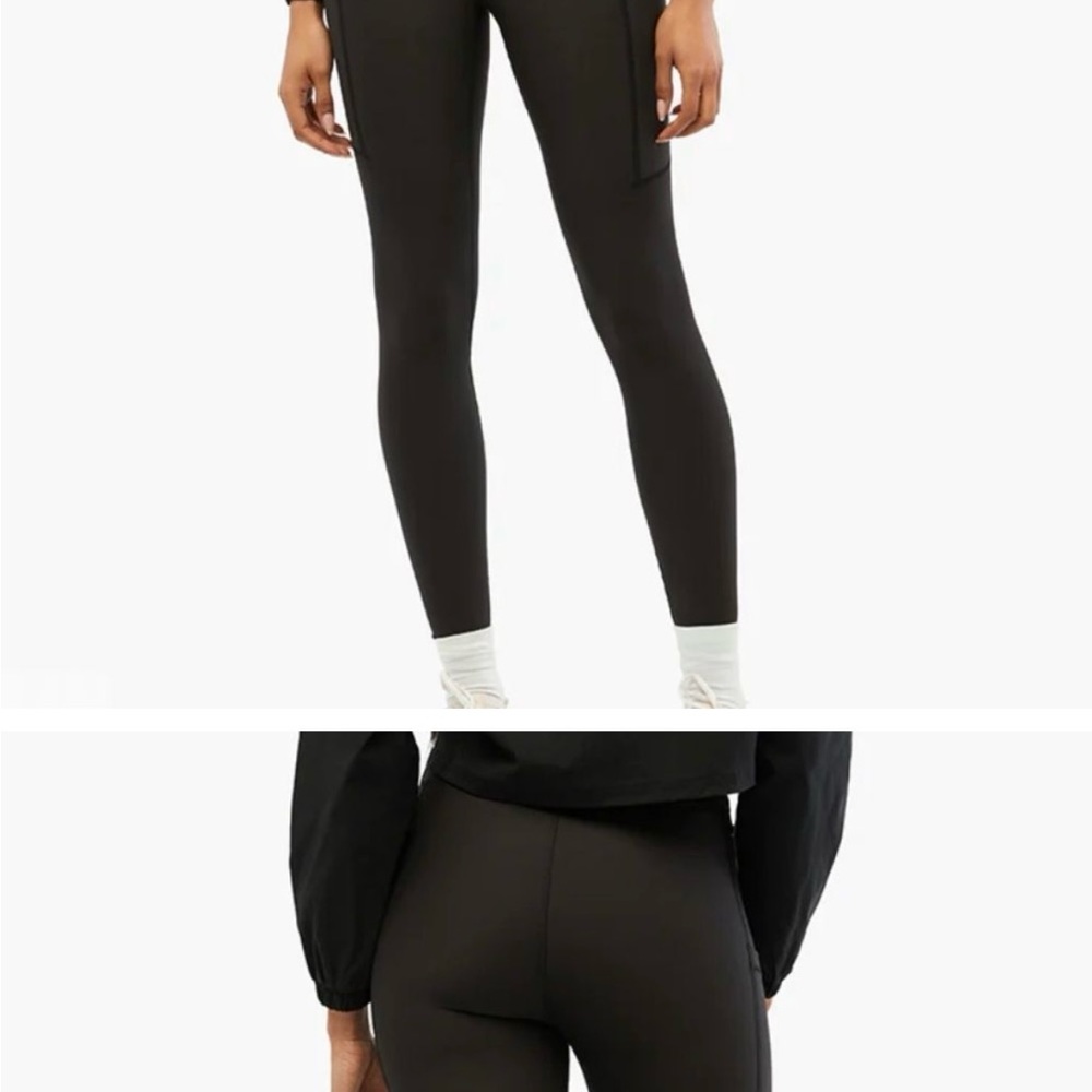 WeWoreWhat High Rise Pocket Legging Solid Black - size small. *never worn*